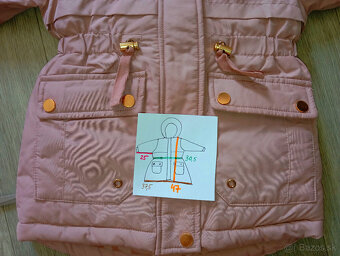 Hrubá zimná bunda veľkosť 98 - 3