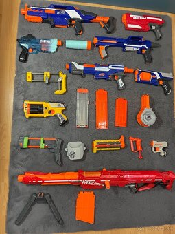 Plastové zbrane nerf - 3