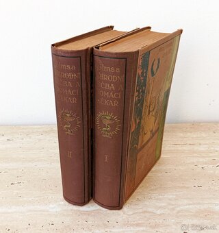 Staré lékařské knihy "Přírodní léčba a domácí lékař", 1923 - 3