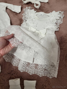 KOMPLET na krstiny vek 0-6 mes - 3