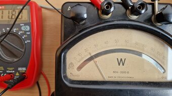 Predám historický wattmeter Metra Blansko - 3