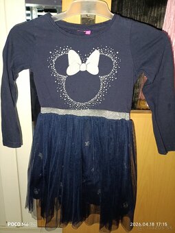 Šaty 122/128 a sukničky 116/122 - 3