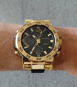 Nove masivne zlate panske hodinky - 3