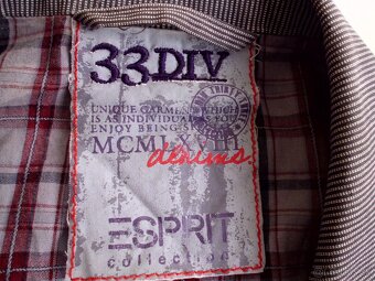 Esprit pánske slim športové sako M - 3