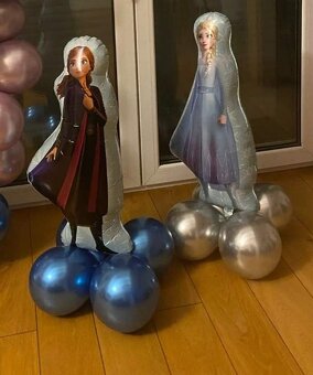 Nové veľké balóny Frozen- Anna/ Elza/ Olaf- AŽ 15/16/17/18ks - 3