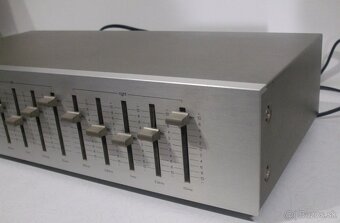 Equalizer 2x5 pasmovy strieborny TECHNICS SH8010, vyr. JAPAN - 3