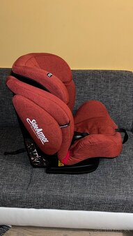 Červená autosedačka Petite&Mars Prime II 9-36 kg isofix - 3