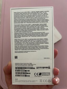 Predám iPhone 12 mini 128 GB biely - 3