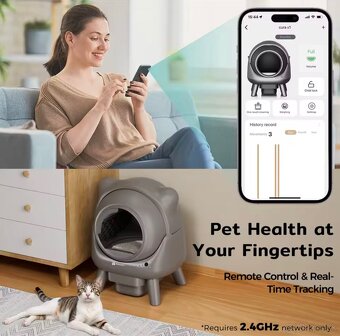 Amicura cura X1, automatický box pre mačky - 3