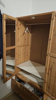 Skrina s velkym suplikom IKEA - masiv - 3