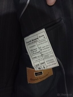 Pansky oblek david bowie velkost 48 - 3