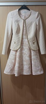 Ružové šaty spoločenské - 3