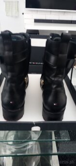 Kozeme damske boty Tommy hilfiger koza - 3