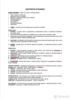 Psychológia podklady na prijímacie skúšky - 3