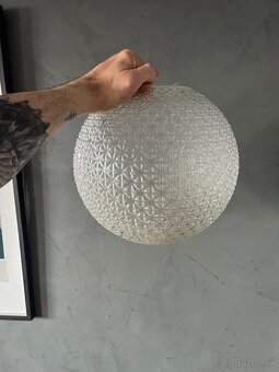 Retro tienidlo Czechoslovakia I vintage I lampa - 3
