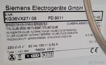 Chladnička s mrazničkou Siemens - 3