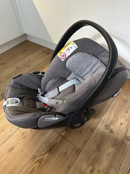 Cybex Priam 3v1 – veľmi zachovalý, farba šedá - 3