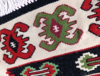 Super tkaný vlnený koberec - 3