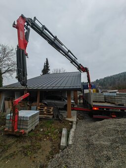 Autodoprava - Práce s hydraulickou rukou - 3