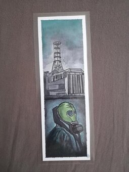 Handmade záložky téma Černobyľ, Pripiať - 3