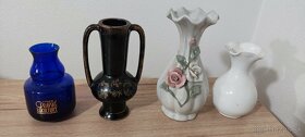 Rôzne keramické a porcelánové vázičky - 3