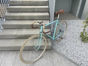 Predám pánsky prerobený retro štýlový mestský bicykel - 3