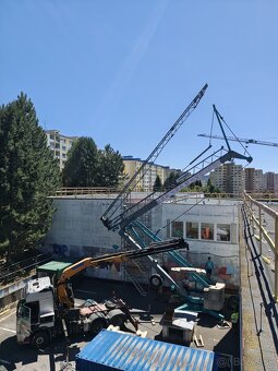 Samo Skládací stavebný Žeriav Cattaneo CM 78A - 3