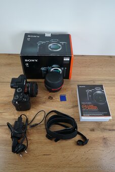Fotoaparát Sony Alpha A7 II + objektív SAMYANG AF 35mm f/2.8 - 3