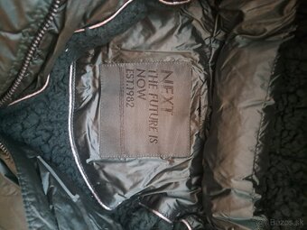 Dievčenská zimná bunda zn.Next - 3