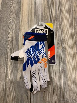 Motokrosové rukavice 100% - 3