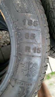 Zimne Pneu 185/65 R15 Dot 4123 - 3