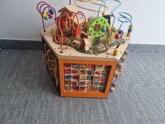 Veľká drevená interaktívna hračka - 3