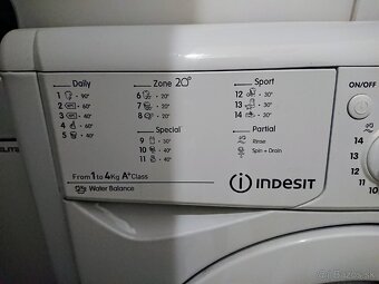 Práčka Indesit 4kg, energetická tr. A+ - 3