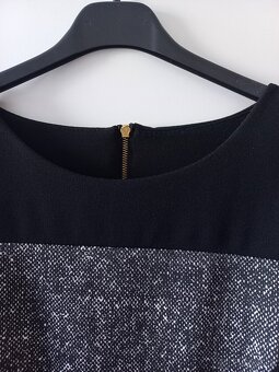 Šaty dámske čierne krátke - 3