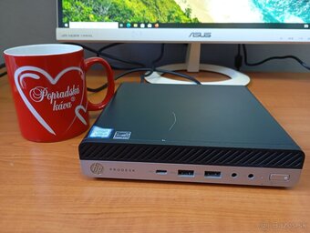 predám mini počítač Hp ProDesk 600 G3 DM + Intel core i5 - 3