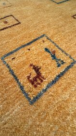 Indický 100% vlnený koberec 232cm x 167cm - 3