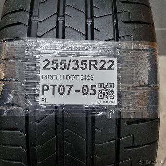 Letné pneumatiky 255/35 R22 PIRELLI DOT3423 - 3