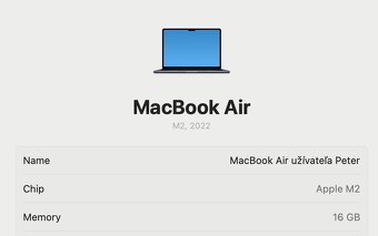 MacBook Air M2 16GB RAM 512 SSD SK Midnight blue - 3