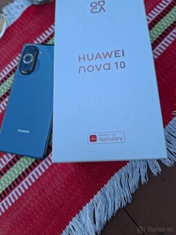 Huawei nova 10 duos čierny v top stave komplet balenie nabíj - 3