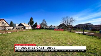 Stavebný pozemok 780 m², Cabaj-Čápor, Nitra - 3