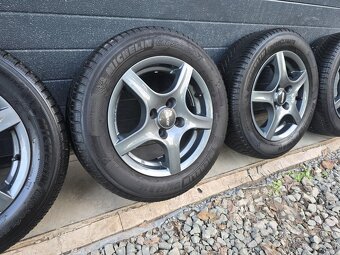 Alutec 4x100+Celoročné pneu Michelin 175/65 R14 - 3