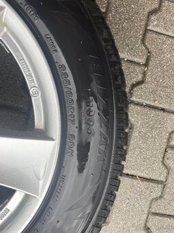 Hliníkové disky DEZENT 7Jx17 + pneumatiky 225/60 R17 - 3