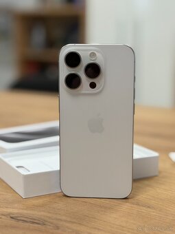 iPhone 15 Pro 256GB White Titanium - 3