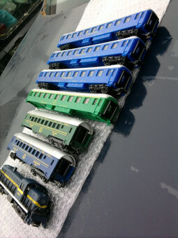 Staré Retro juhoslovanské VLÁČIKY-HO (H0) - 3