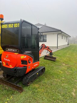 Predám minibager Kubota KX018-4 (r.v. 2022) odpočet DPH - 3