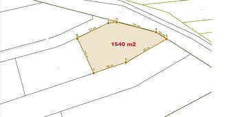 NA predaj pozemok na výstavbu Rodinného domu - Chmeľovec - 3