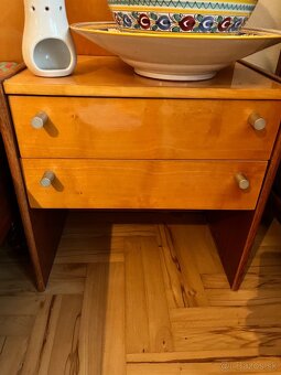 Komplet spálňa posteľ, skriňa, stolíky, - 3