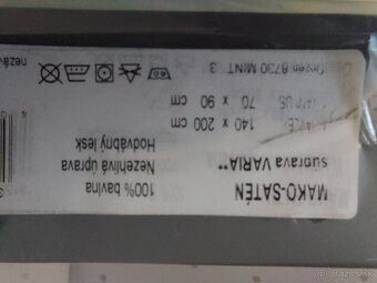 Luxusné obliečky bavlnený satén VARIA Mako satén - 3