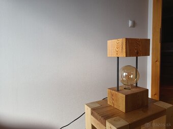 Drevená lampa - 3