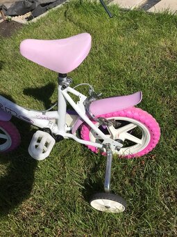 Dievčenský detský bicykel 12”. - 3